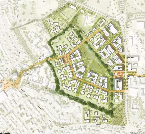 Erstes Modellquartier im Westen nimmt Gestalt an: das Stadtchamäleon