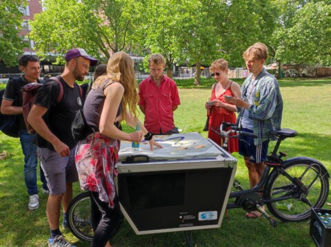 Gesundheit in der nachhaltigen Stadt: Stadtteilerkundung Hansaviertel