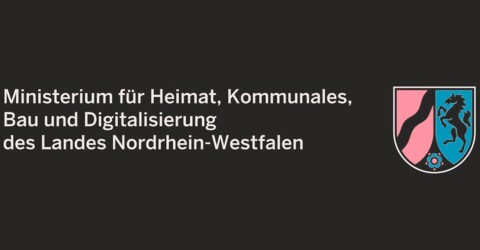Logo Ministerium für Heimat, Kommunales, Bau und Digitalisierung des Landes Nordrhein-Westfalen