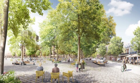 Mehr Aufenthaltsqualität und Ruheoase inmitten der Innenstadt.