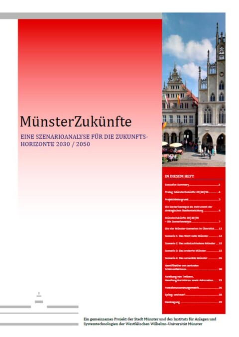 Ergebnisbericht Szenarioanalyse im Rahmen der MünsterZukünfte
