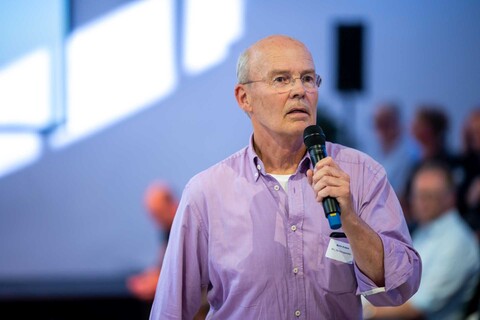 Moderator Martin Enderle von der iku GmbH, Dortmund in der Nahaufnahme