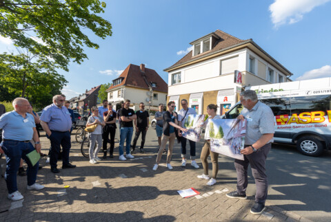 Rundgang Zentrenbeirat Gremmendorf, 24.06.2024